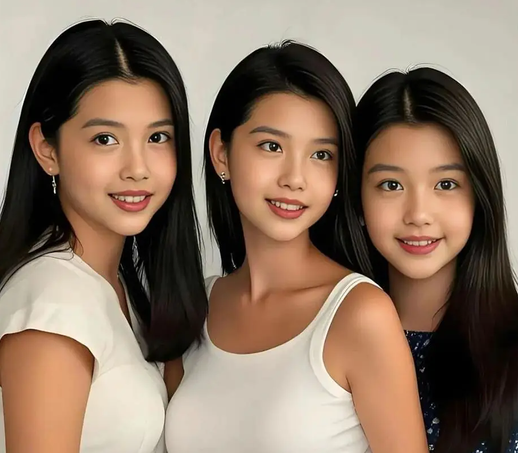 57岁邱淑贞素颜近况曝光，离开王晶嫁豪门，三个女儿个个成骄傲（组图） - 3
