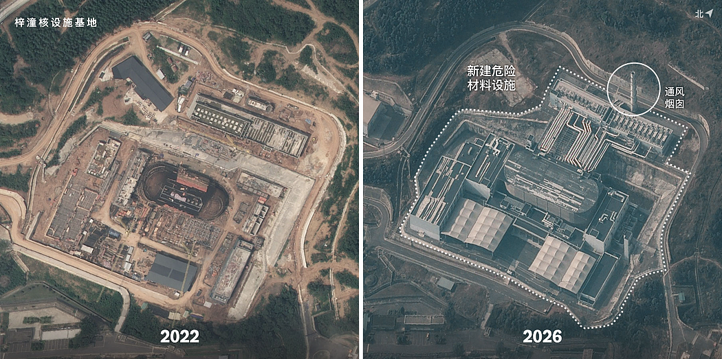 纽时：卫星图像显示中国正加速扩充核力量（组图） - 1