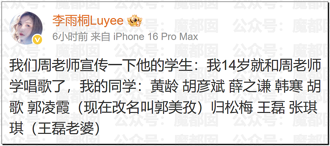 极致震撼!李雨桐9年后再锤薛之谦重婚选妃?竟牵涉胡彦斌(组图) - 47