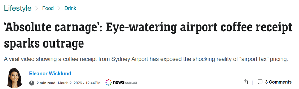 喝不起了!澳洲的咖啡超过$10/杯!网友:抢钱吗?!(组图) - 1