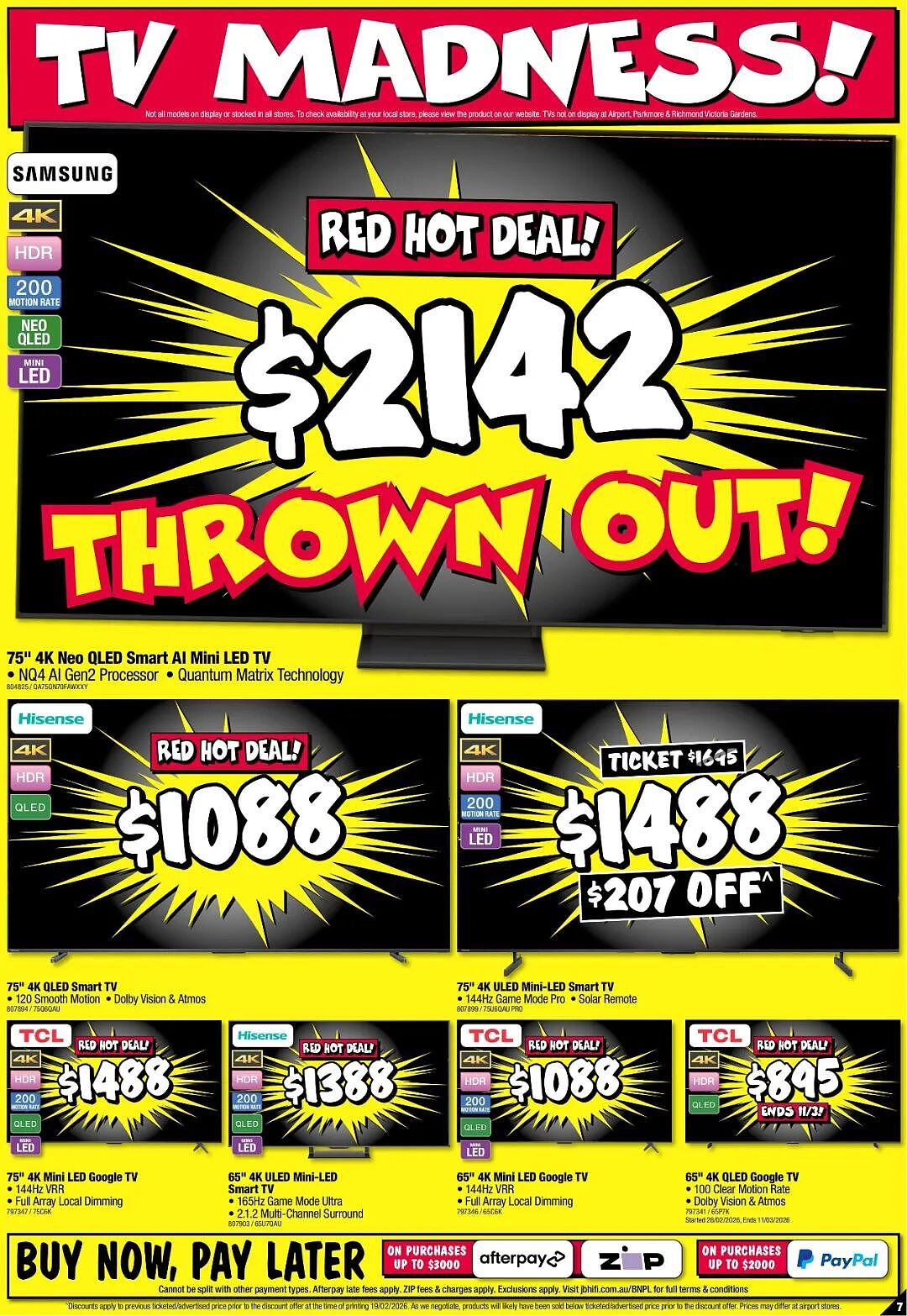 又一个“疯狂周期”!【JB Hi-Fi】3月5日至18日 优惠目录(组图) - 7