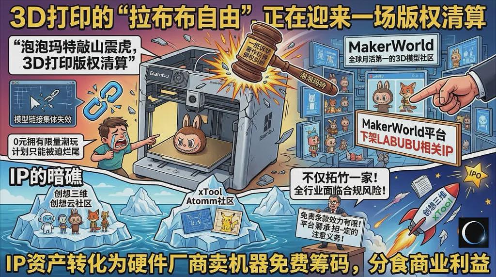 3D打印的“拉布布自由”,正在迎来一场版权清算(组图) - 2