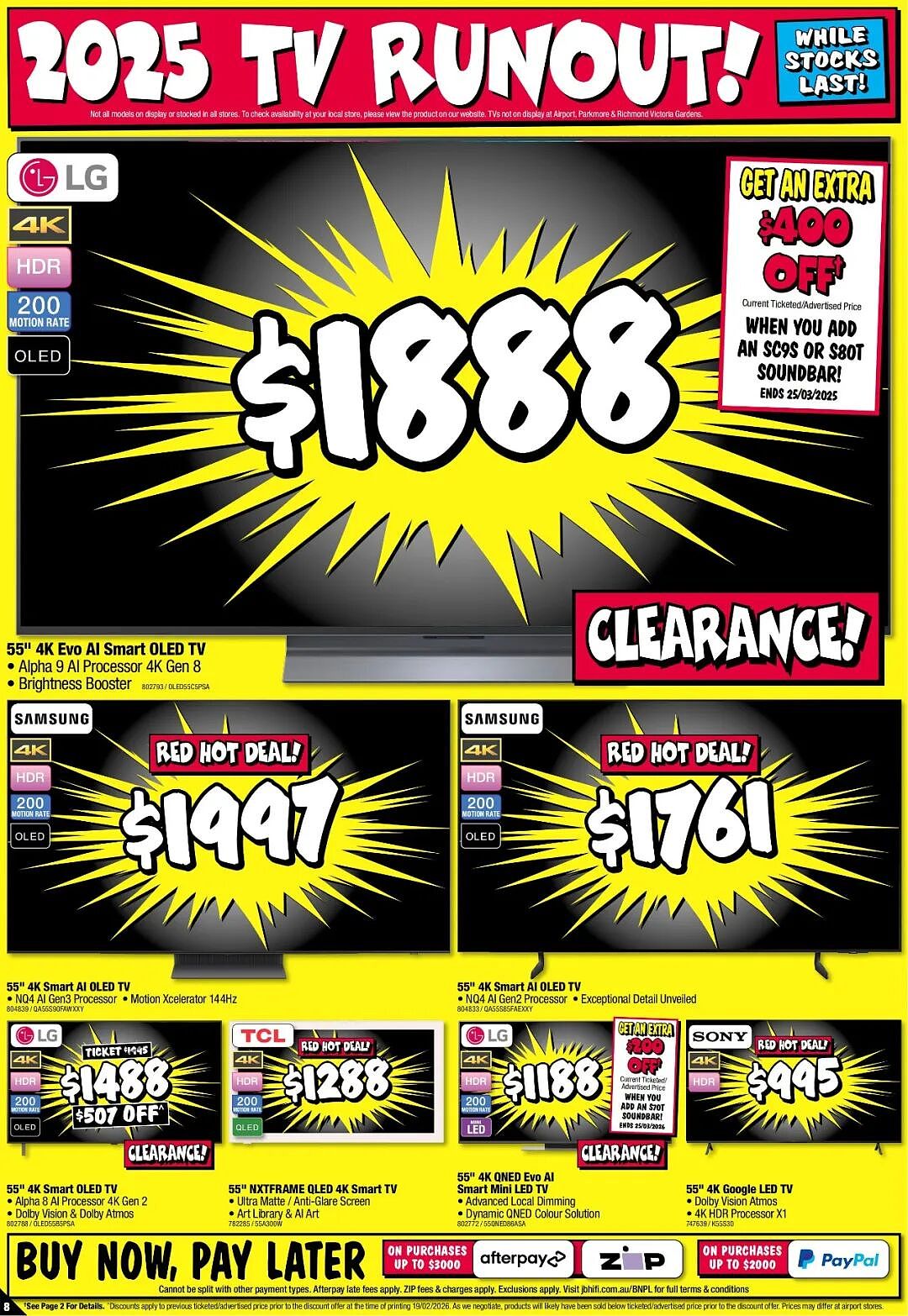 又一个“疯狂周期”!【JB Hi-Fi】3月5日至18日 优惠目录(组图) - 8