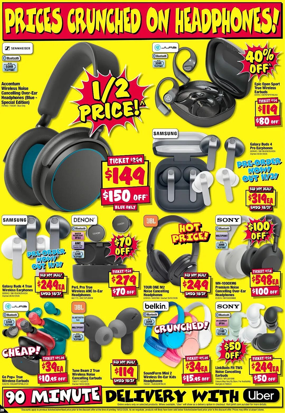 又一个“疯狂周期”!【JB Hi-Fi】3月5日至18日 优惠目录(组图) - 20