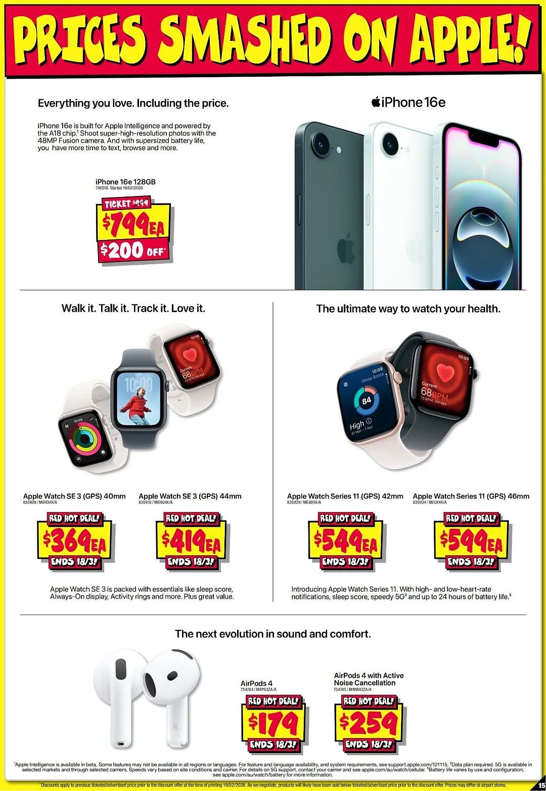 又一个“疯狂周期”!【JB Hi-Fi】3月5日至18日 优惠目录(组图) - 15