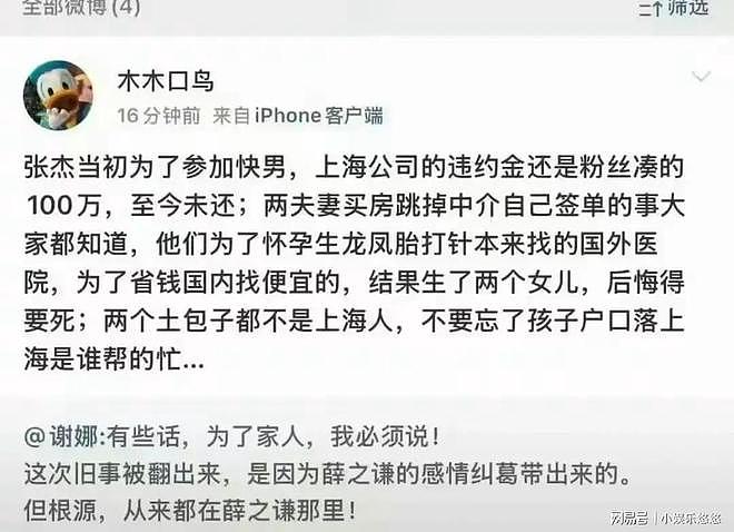 越扒越有!薛之谦朋友再曝大瓜,张杰谢娜双胞胎女儿也惨遭牵连(组图) - 5