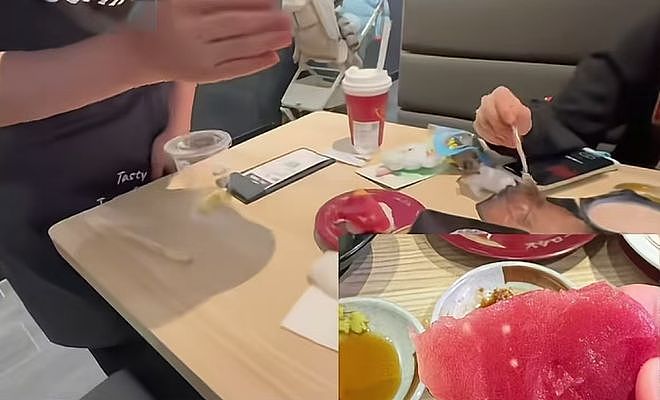 北京寿司郎被曝金枪鱼现虫卵 市监局立案（组图） - 2