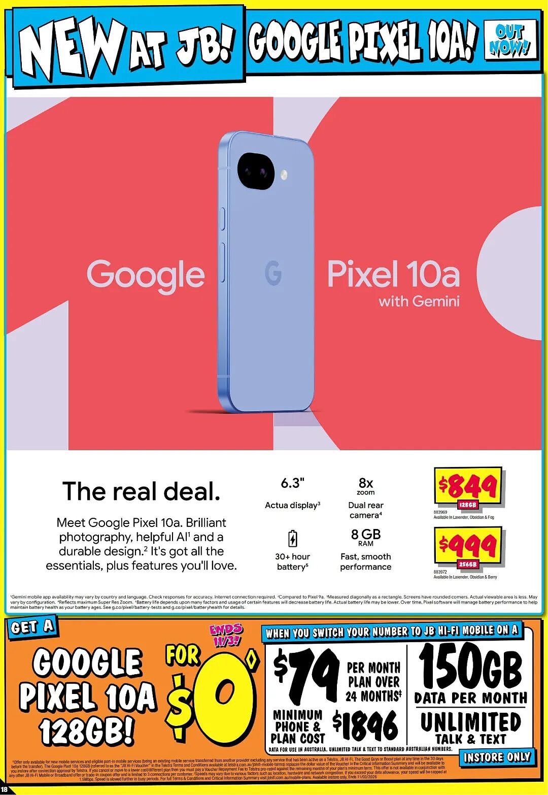 又一个“疯狂周期”!【JB Hi-Fi】3月5日至18日 优惠目录(组图) - 18