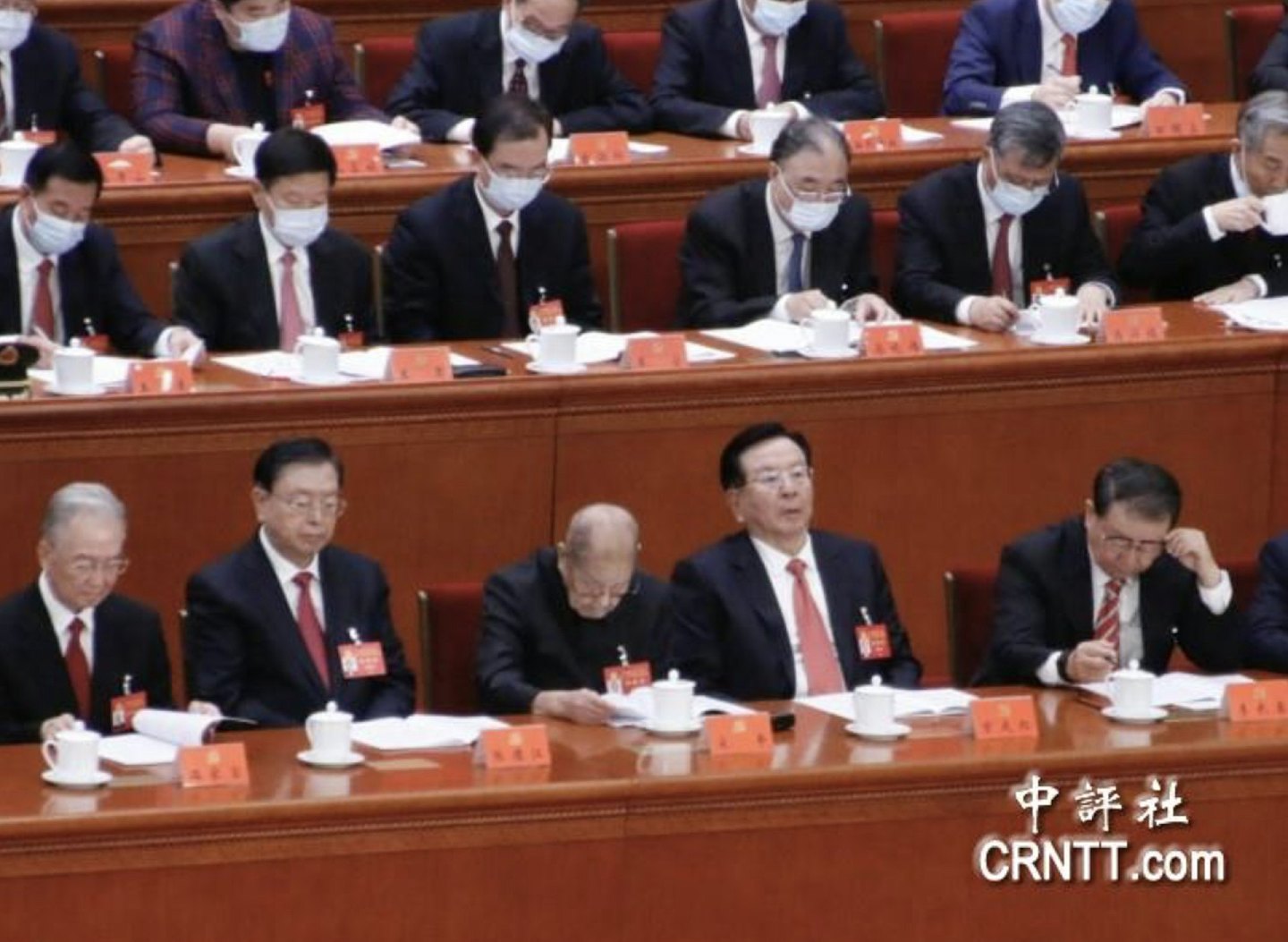 宋平逝世：最后一次公开露面！著中山装最高龄元老身份出席二十大（组图） - 4
