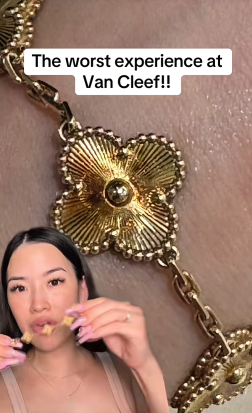 妹子花$6150买个18K金的梵克雅宝手链,2个月后竟变色了!怒去检测,结果...(组图) - 1