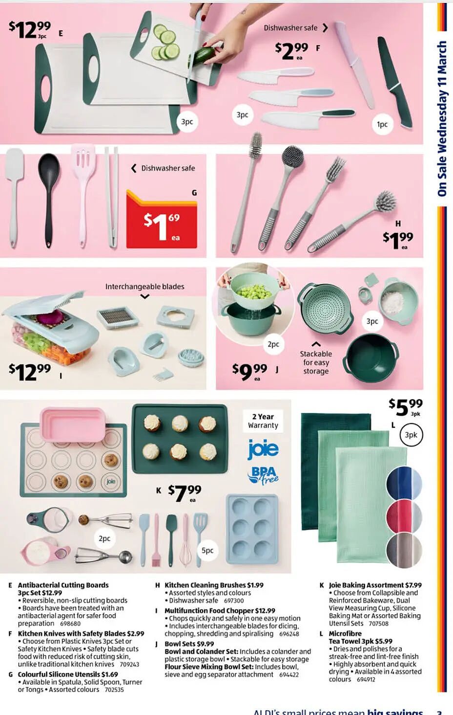 加不起油可以待在家做饭！【Aldi】3月11日起特价品及本期特价食品（组图） - 2