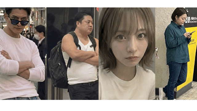 日本网友网恋奔现大翻车！俊朗小帅变油腻肥男，清纯美女变中年大妈！超1100万人直呼太离谱！（组图） - 1