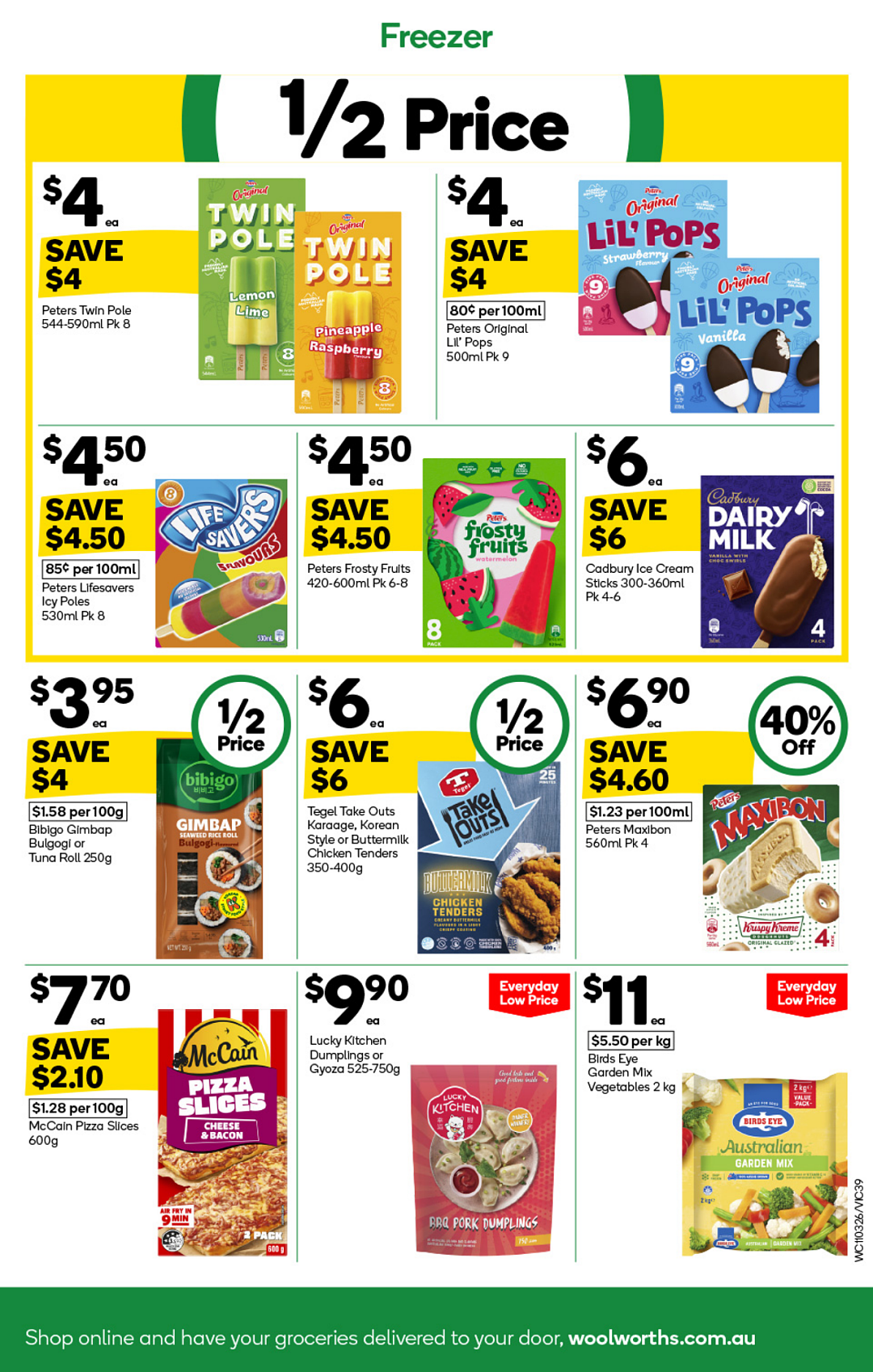 【Woolworths 3月11日-3月17日打折】鸡胸、羊排、牛排、虾都大促（组图） - 39