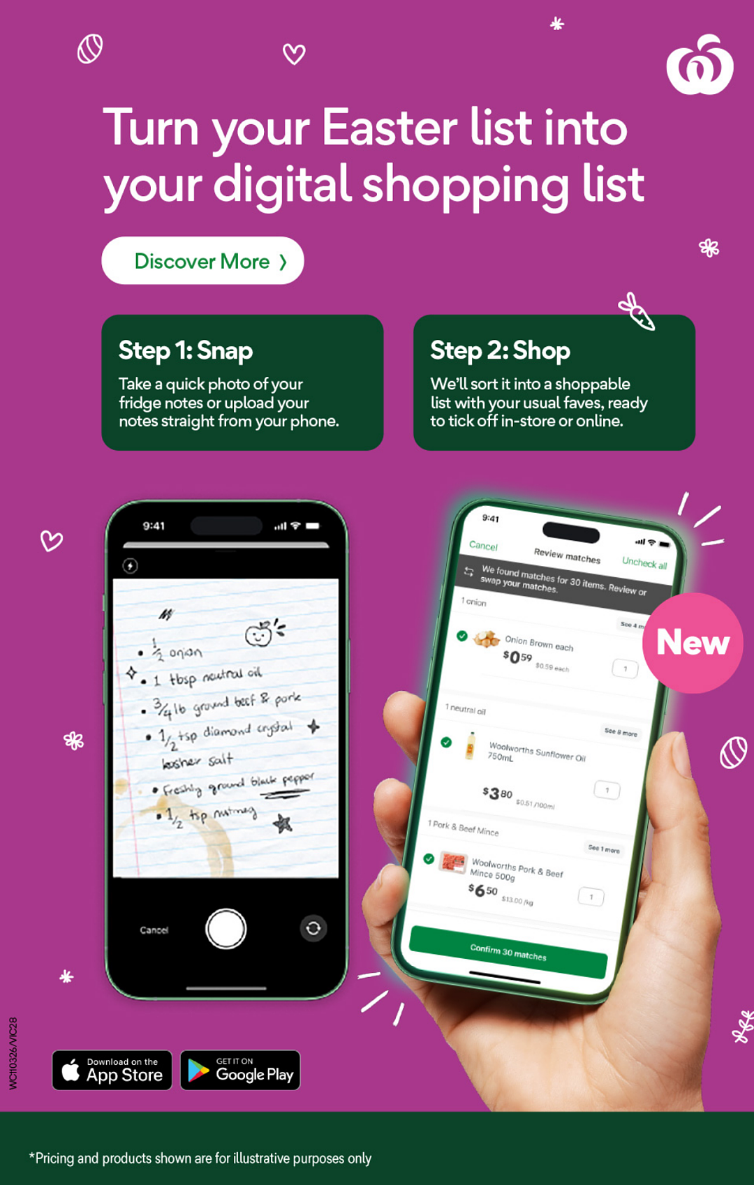 【Woolworths 3月11日-3月17日打折】鸡胸、羊排、牛排、虾都大促（组图） - 28