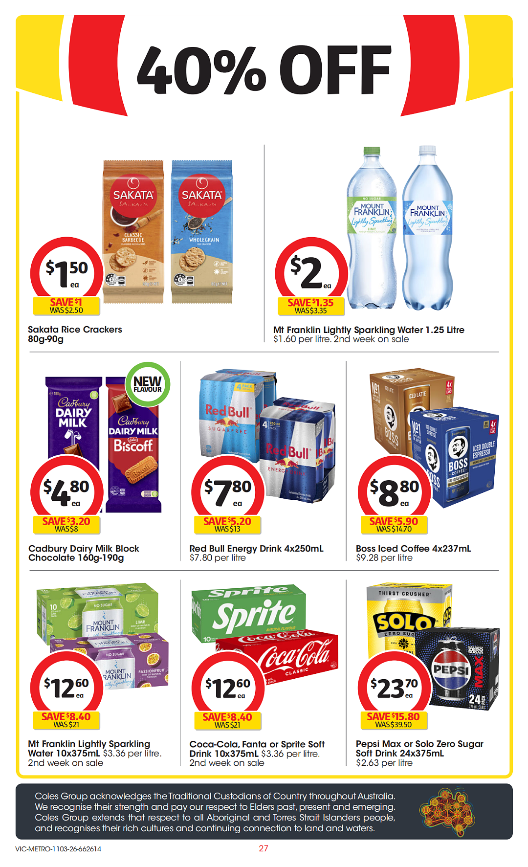 【Coles 3月11日-3月17日最新打折目录】网红牛肉干又双叒半价了(组图) - 27