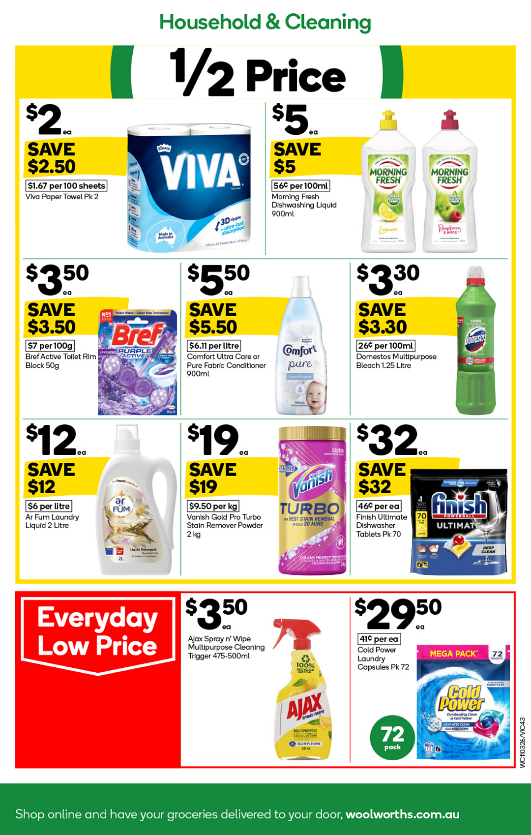【Woolworths 3月11日-3月17日打折】鸡胸、羊排、牛排、虾都大促（组图） - 43