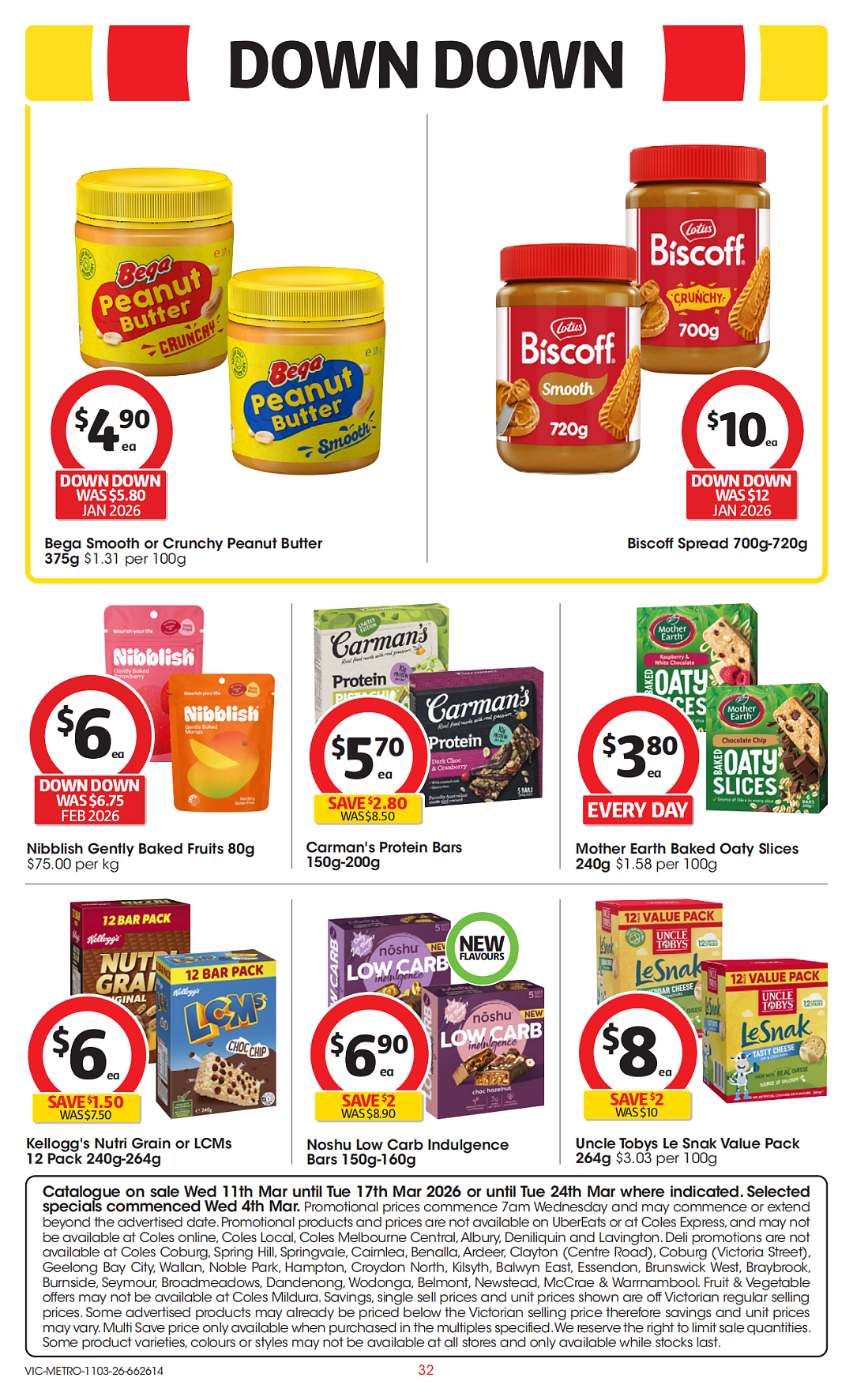 【Coles 3月11日-3月17日最新打折目录】网红牛肉干又双叒半价了(组图) - 32