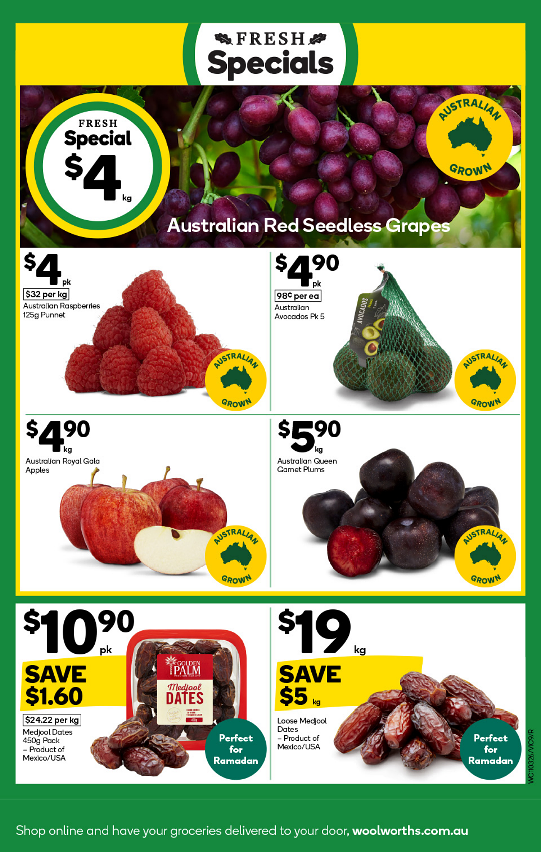 【Woolworths 3月11日-3月17日打折】鸡胸、羊排、牛排、虾都大促（组图） - 9