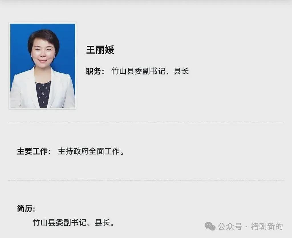 一个连出生年月和学历都要保密的女县长(组图) - 1
