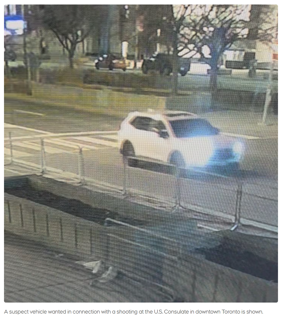 突发!美国驻加拿大领事馆遭扫射,外墙弹孔密布,触发“国家安全事件“!(组图) - 1