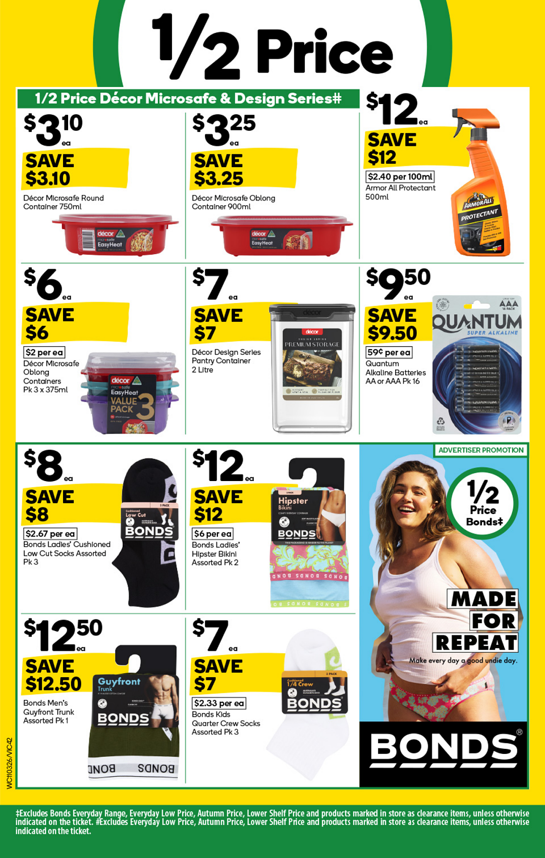 【Woolworths 3月11日-3月17日打折】鸡胸、羊排、牛排、虾都大促（组图） - 42