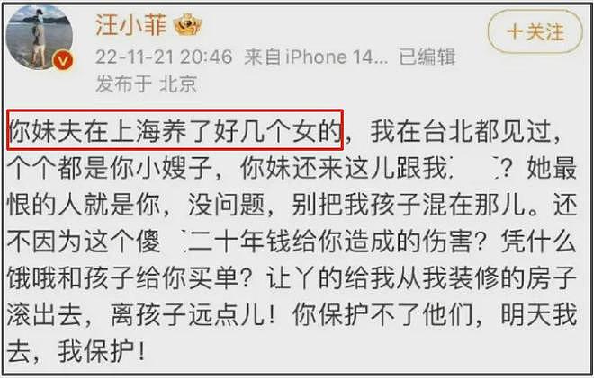许雅钧风波升级！知情人称小三和私生子一直养在上海，小S真能忍（组图） - 9