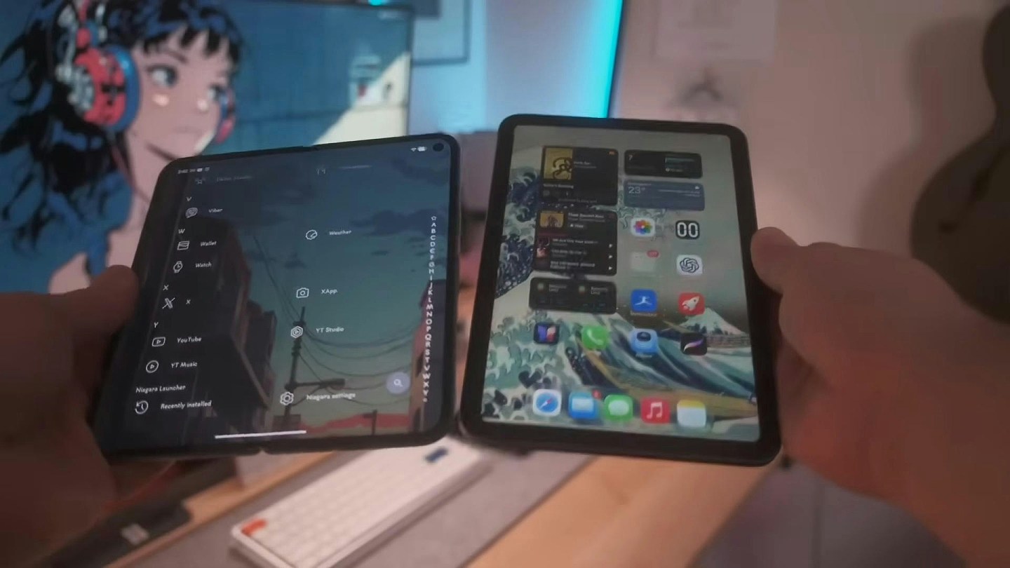 史上最贵iPhone?苹果首款折叠机设计图曝光!网传售价恐破1.6万(组图) - 4