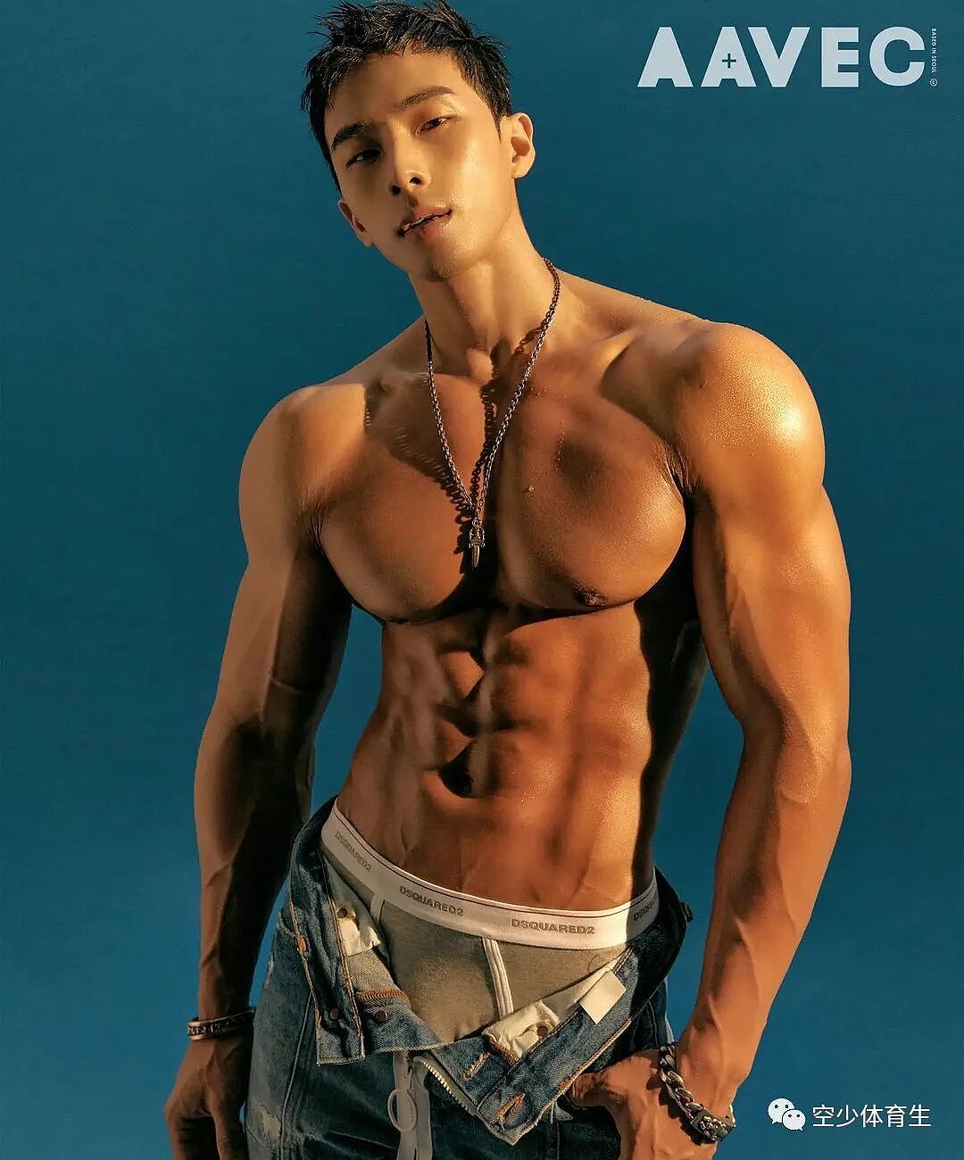 单眼皮帅哥,小麦色腹肌男友力爆棚(组图) - 7