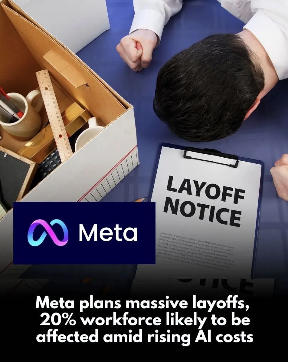 Meta因AI裁员16000！？影响超20%员工！内部猜测本周三（组图） - 4