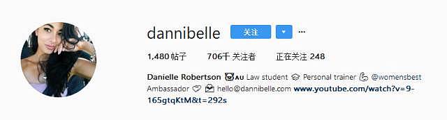 【美女】健身励志澳洲女神Danielle Robertson，甜美颜值、野性身材羡煞无数健身妹子（组图） - 9