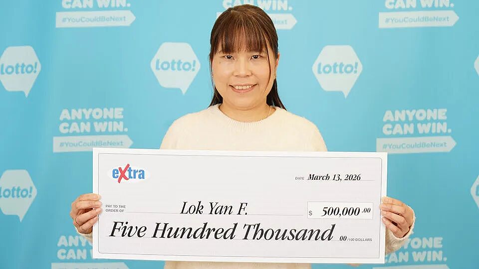 天降横财!华人女子中$50万大奖,列治文商场售出,买房首付直接搞定(组图) - 1