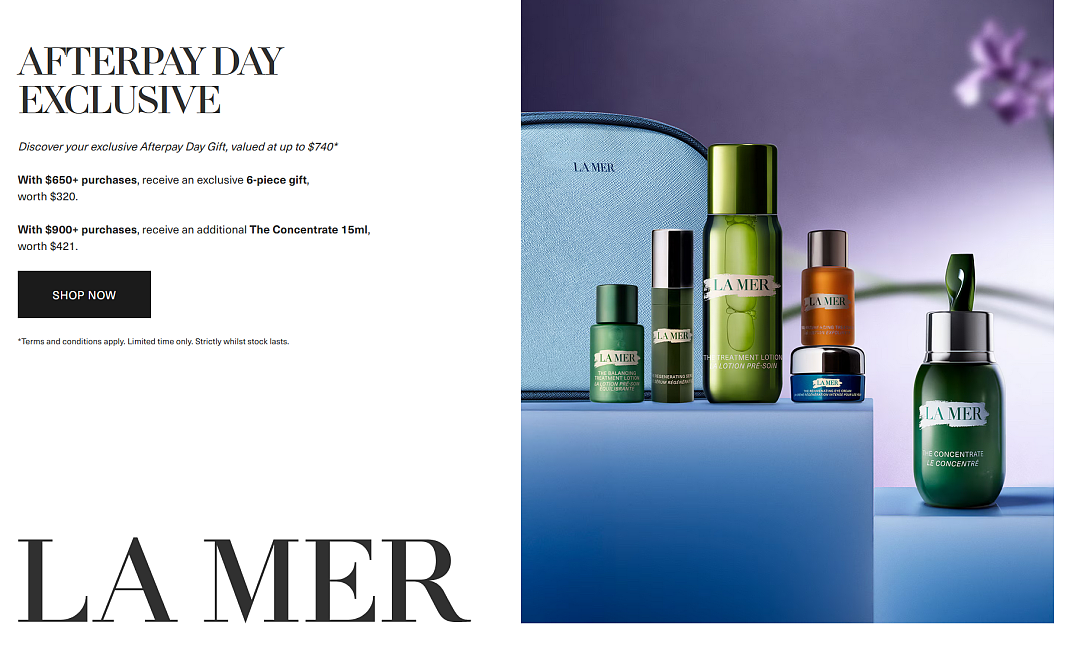 再减15%！【La Mer】海蓝之谜 澳洲官网 送6件套 活动（组图） - 1