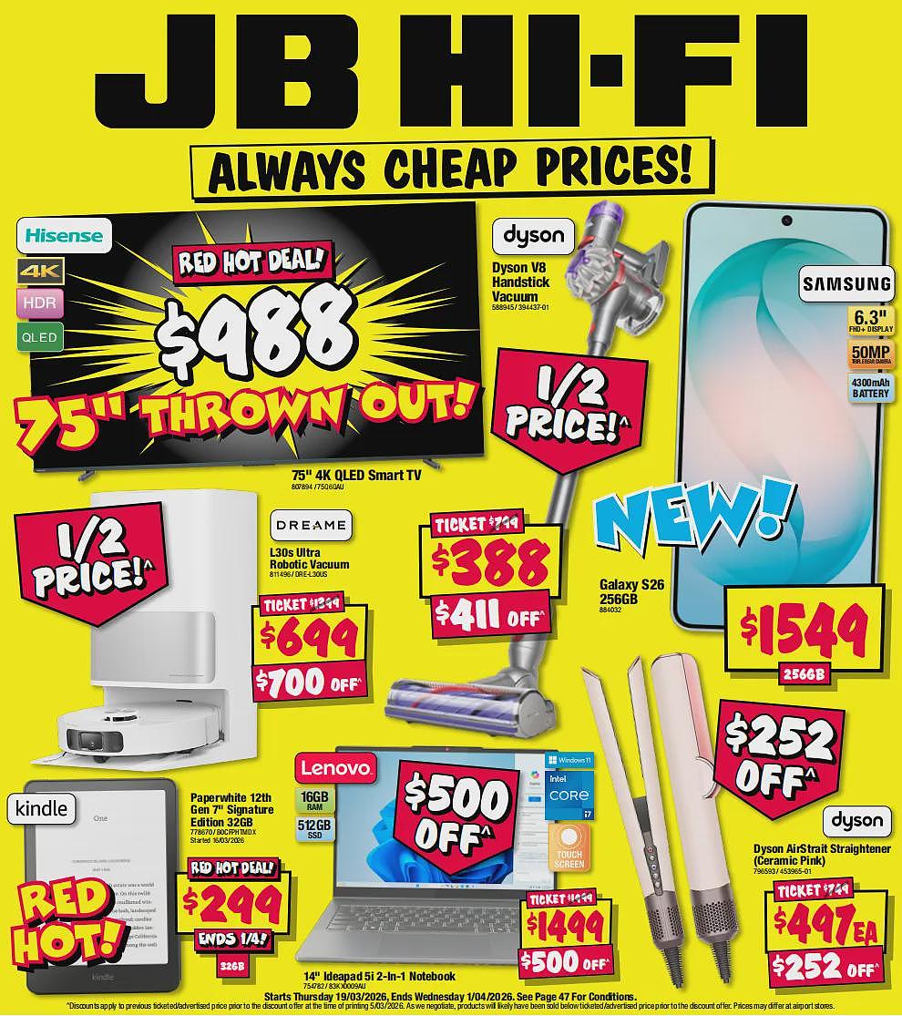 本周最新！澳洲各大超商特价目录，Woolworths、Coles、Costco、JB Hi-Fi、MUJI（组图） - 72