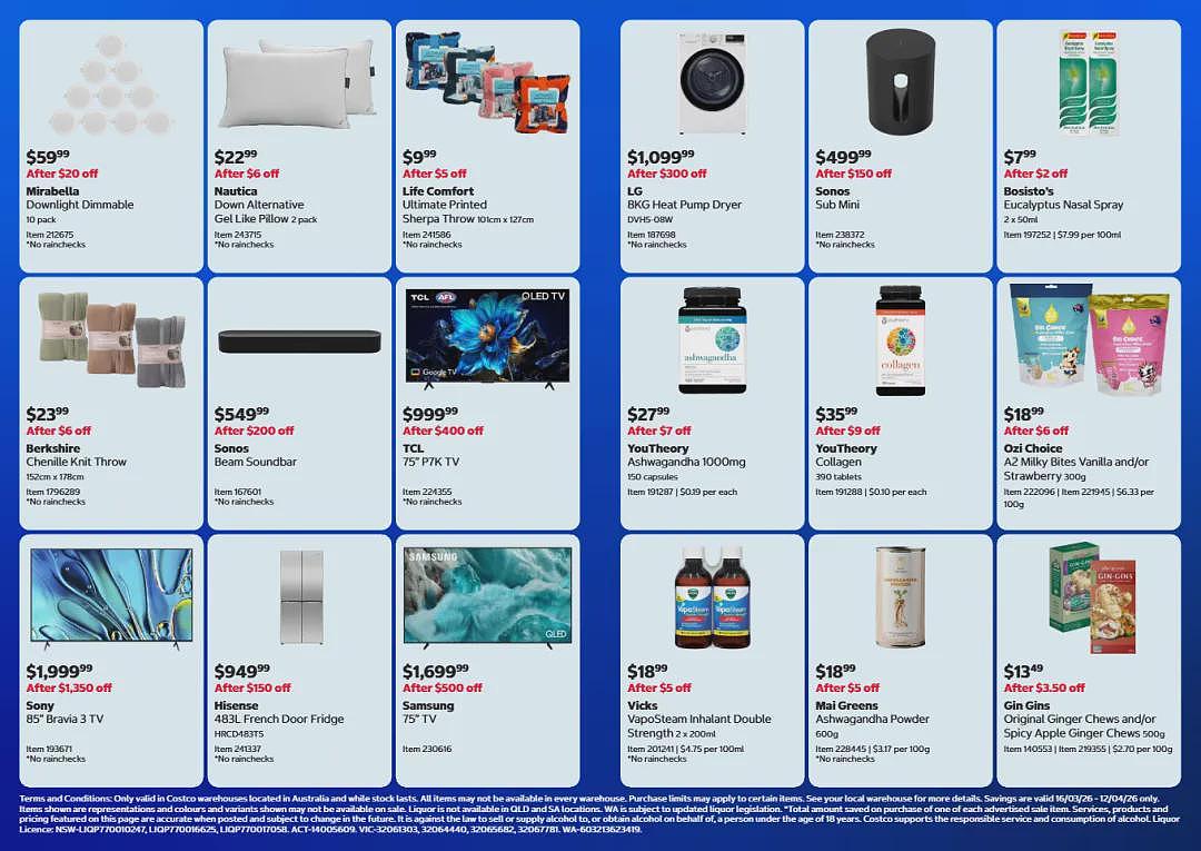 本周最新！澳洲各大超商特价目录，Woolworths、Coles、Costco、JB Hi-Fi、MUJI（组图） - 60