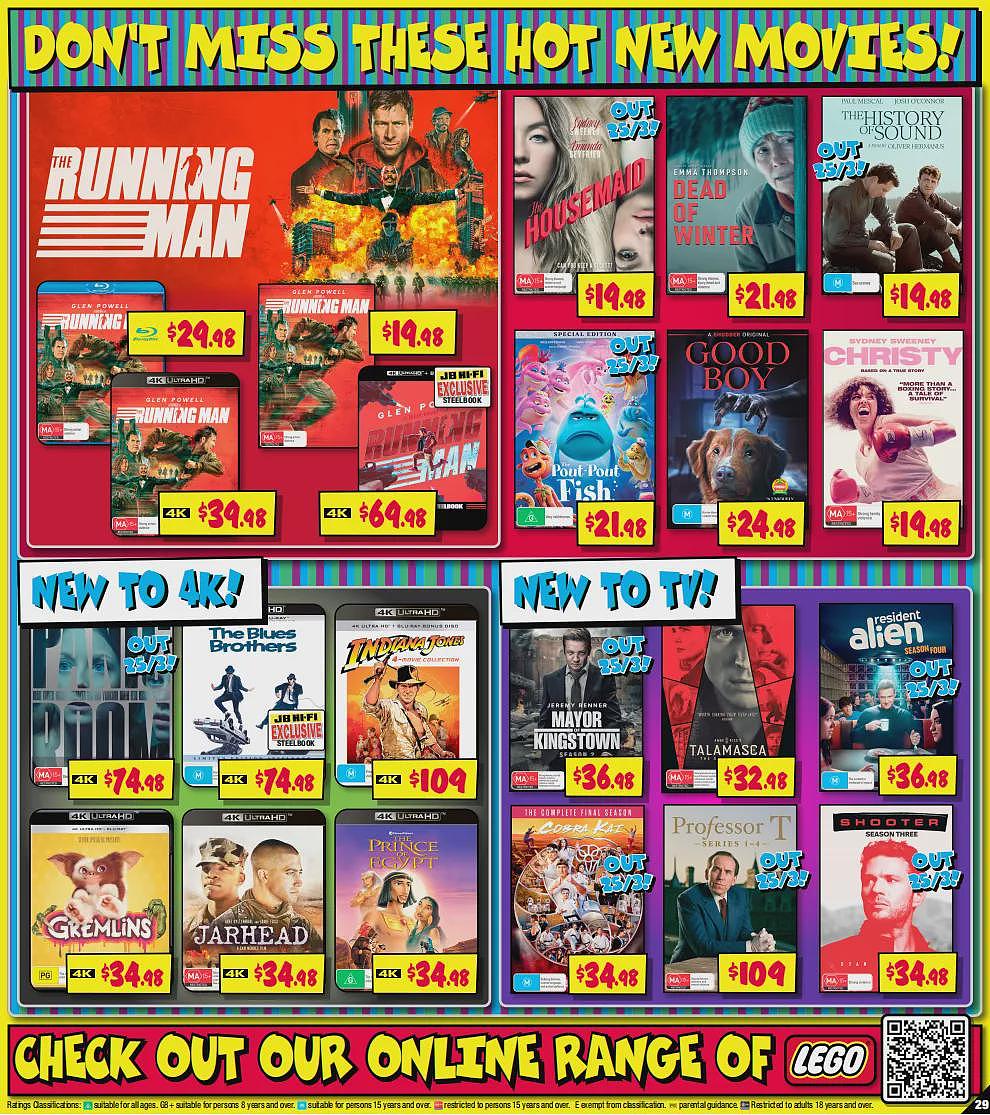 本周最新！澳洲各大超商特价目录，Woolworths、Coles、Costco、JB Hi-Fi、MUJI（组图） - 100