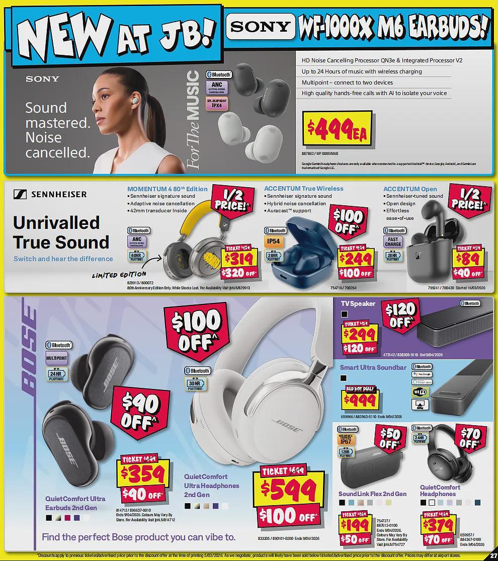 本周最新！澳洲各大超商特价目录，Woolworths、Coles、Costco、JB Hi-Fi、MUJI（组图） - 98