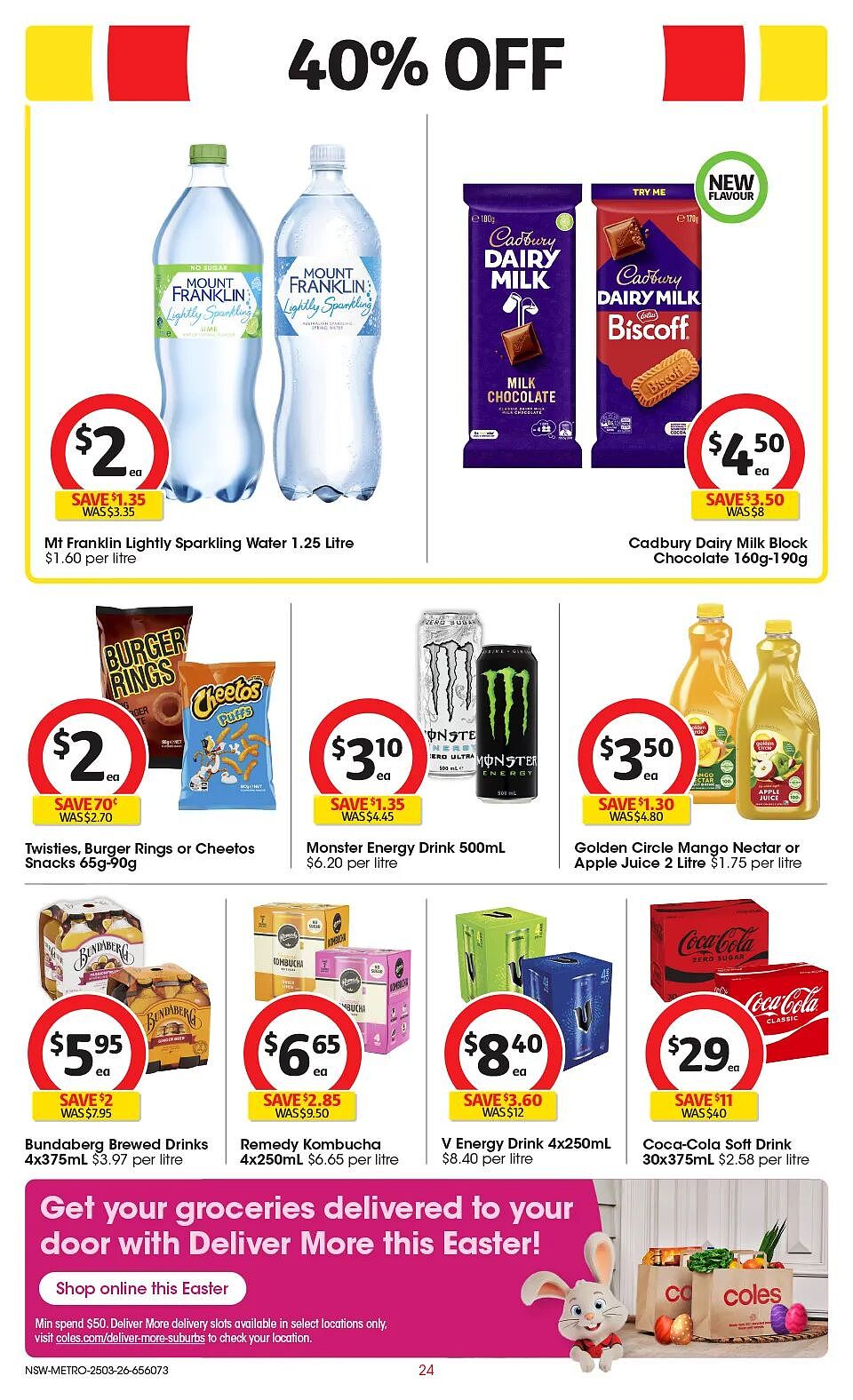 3月25日开始!Coles最新半价商品出炉!冷冻去尾熟虾仁可以冲(组图) - 24