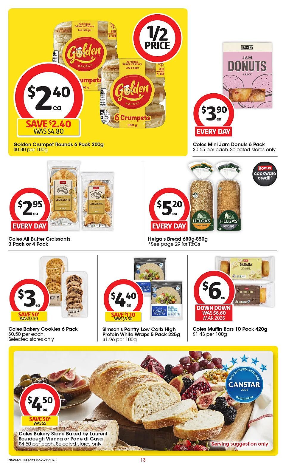 3月25日开始!Coles最新半价商品出炉!冷冻去尾熟虾仁可以冲(组图) - 13