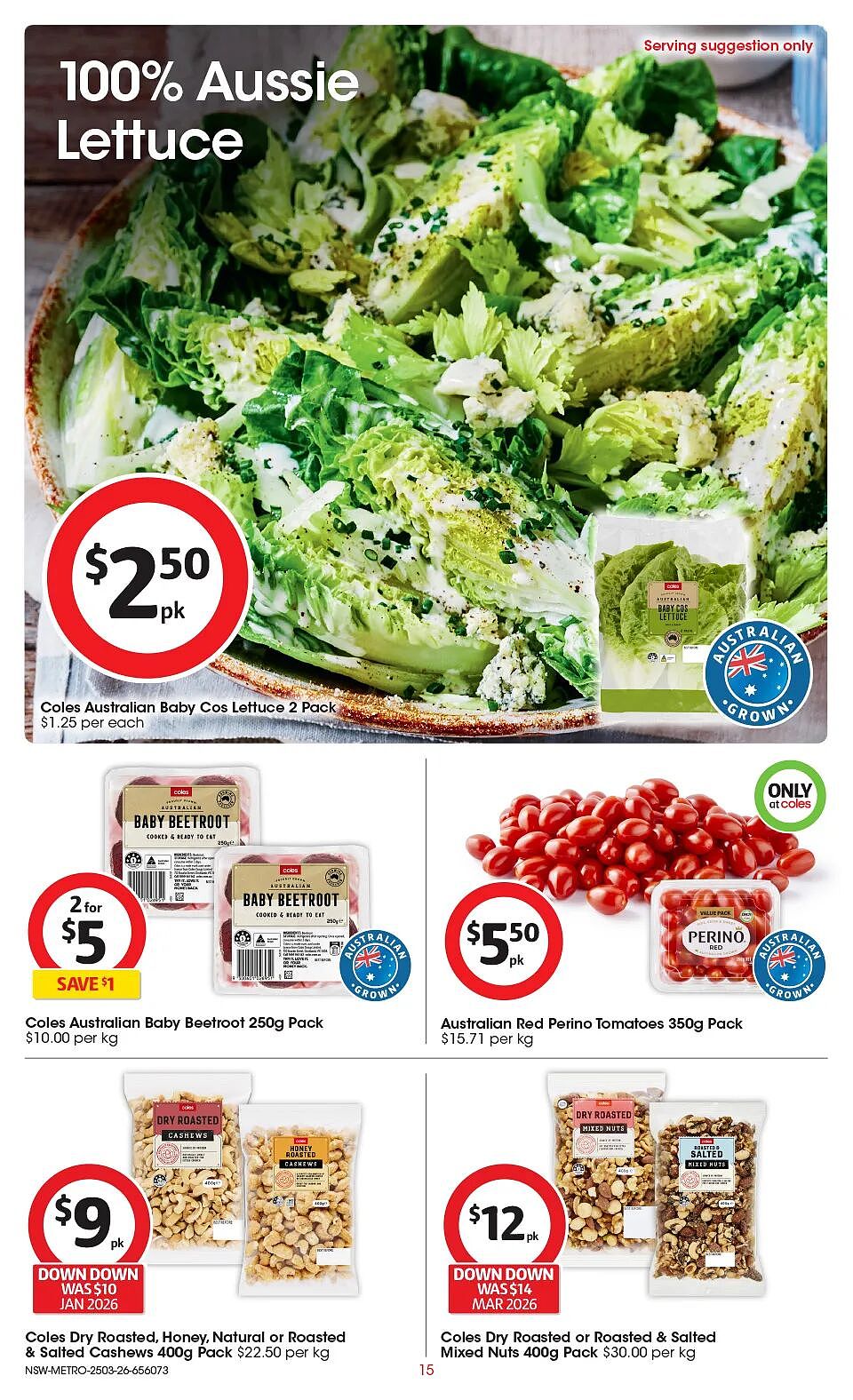 3月25日开始!Coles最新半价商品出炉!冷冻去尾熟虾仁可以冲(组图) - 15