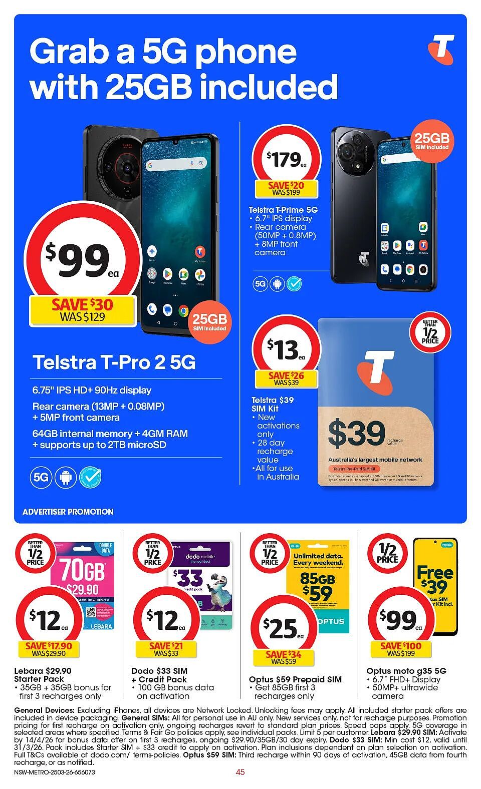 3月25日开始!Coles最新半价商品出炉!冷冻去尾熟虾仁可以冲(组图) - 45