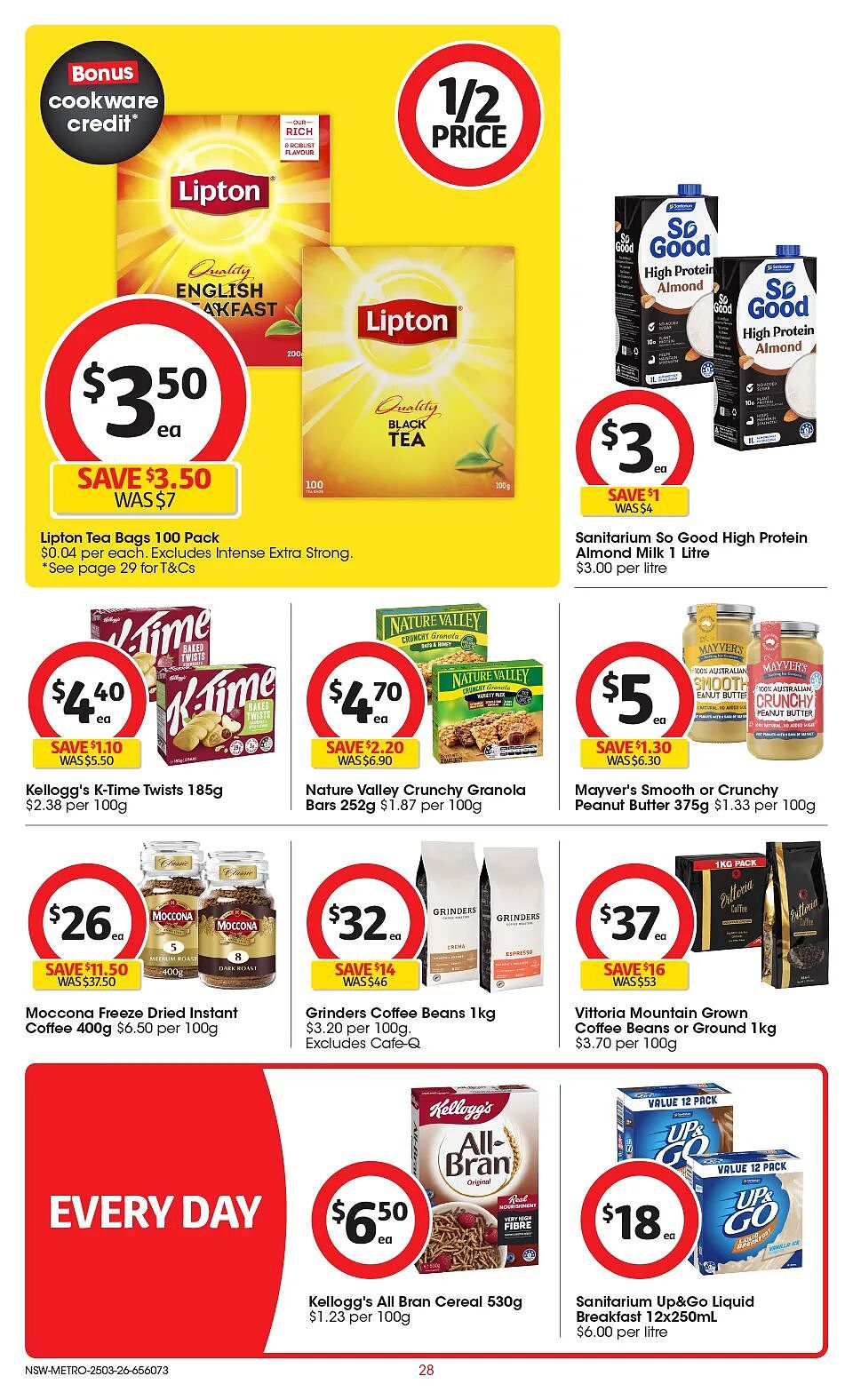 3月25日开始!Coles最新半价商品出炉!冷冻去尾熟虾仁可以冲(组图) - 28
