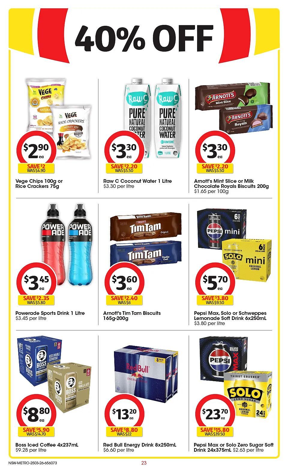 3月25日开始!Coles最新半价商品出炉!冷冻去尾熟虾仁可以冲(组图) - 23