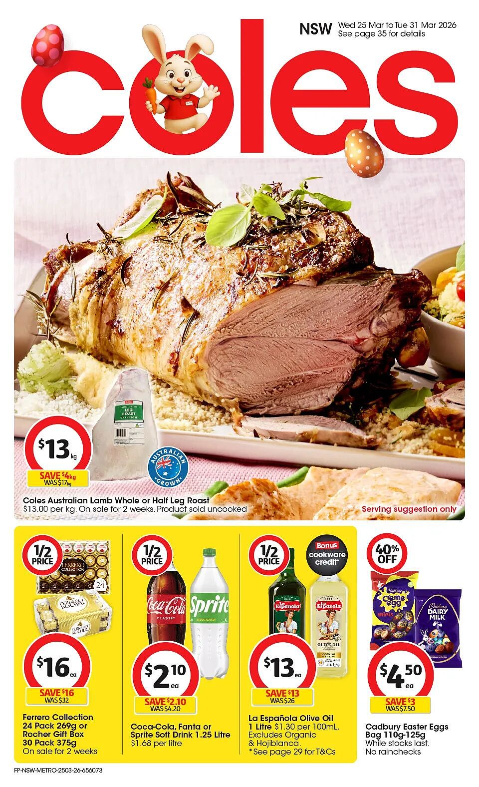 3月25日开始!Coles最新半价商品出炉!冷冻去尾熟虾仁可以冲(组图) - 1