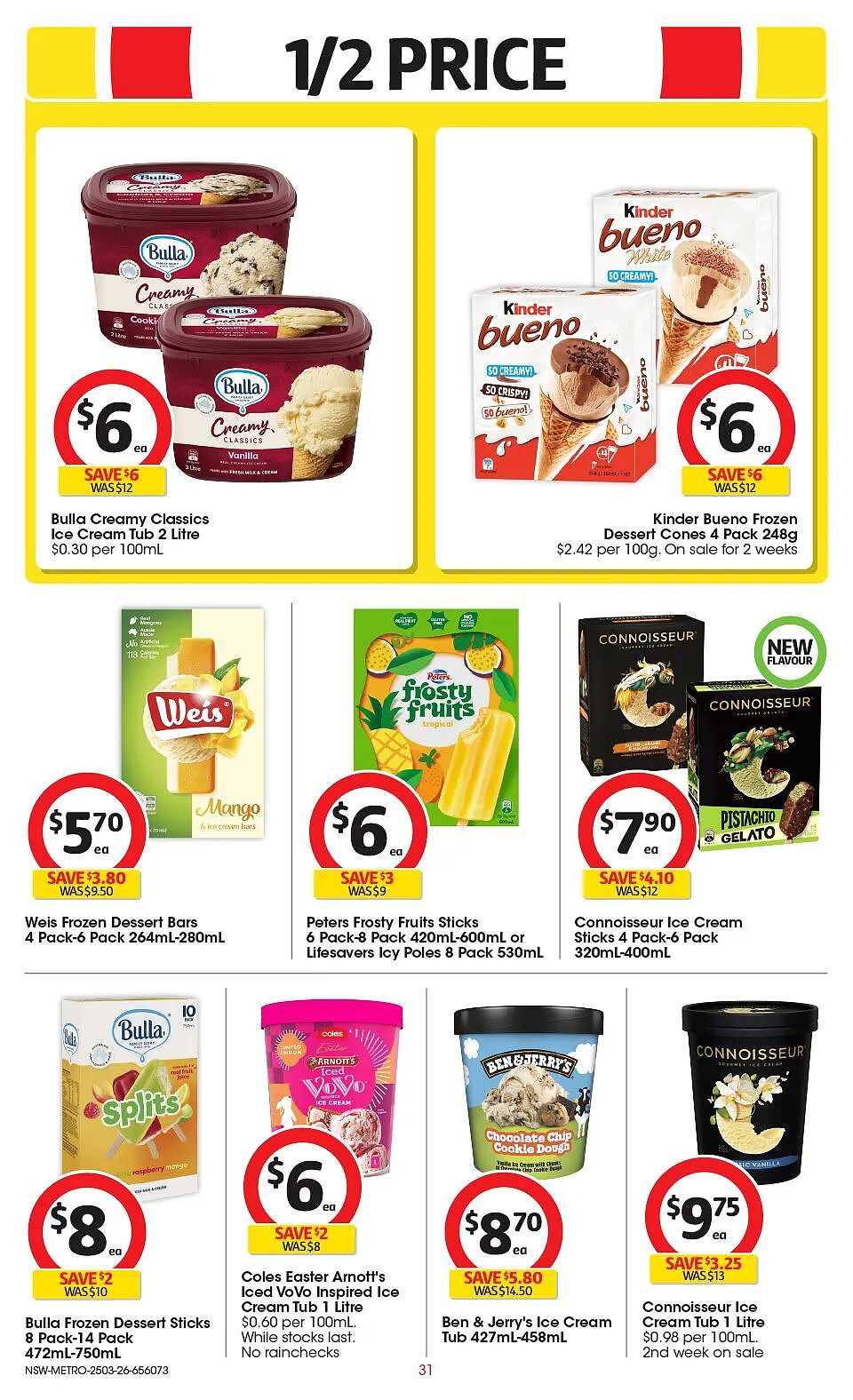 3月25日开始!Coles最新半价商品出炉!冷冻去尾熟虾仁可以冲(组图) - 31