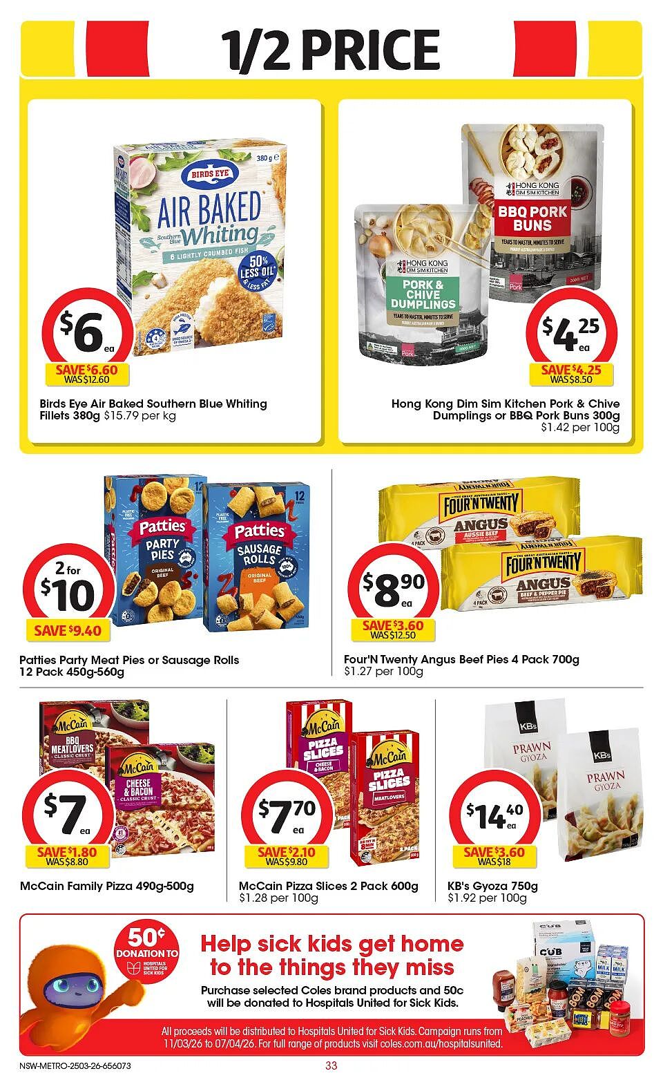 3月25日开始!Coles最新半价商品出炉!冷冻去尾熟虾仁可以冲(组图) - 33