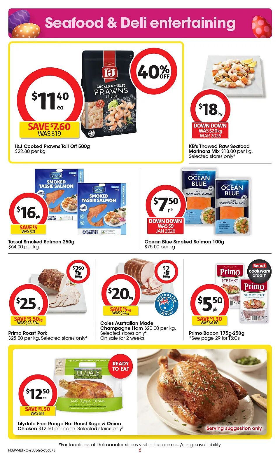 3月25日开始!Coles最新半价商品出炉!冷冻去尾熟虾仁可以冲(组图) - 6