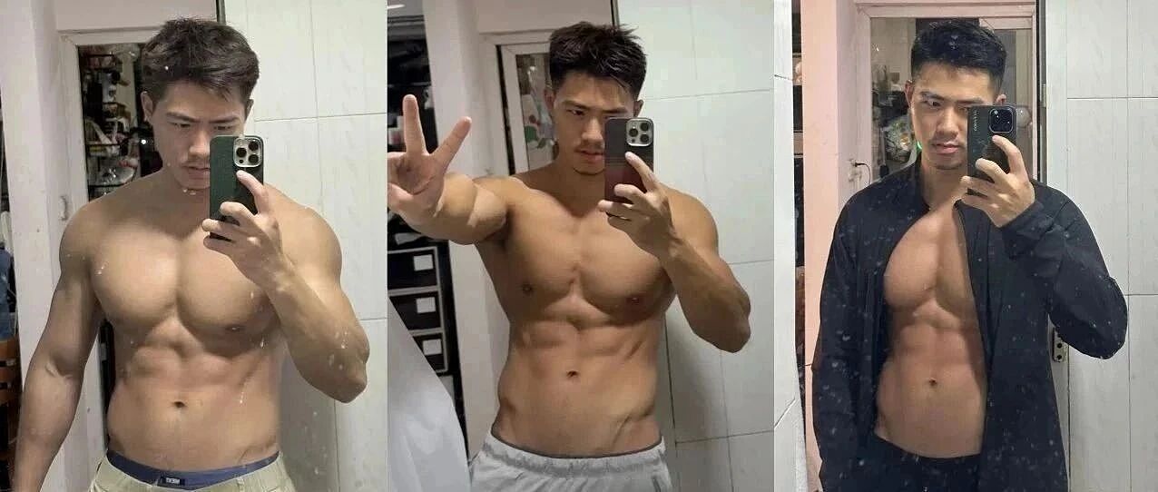 汪顺的胸肌又变大了！他的泳裤真的好勒啊（组图） - 24