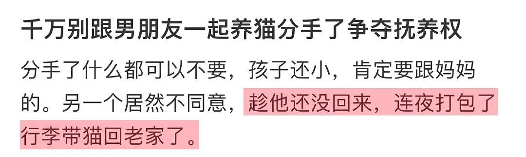 【宠物】前男友每个月给猫打500块钱生活费…网友:分手归分手,苦了谁也不能苦了孩子(组图) - 12