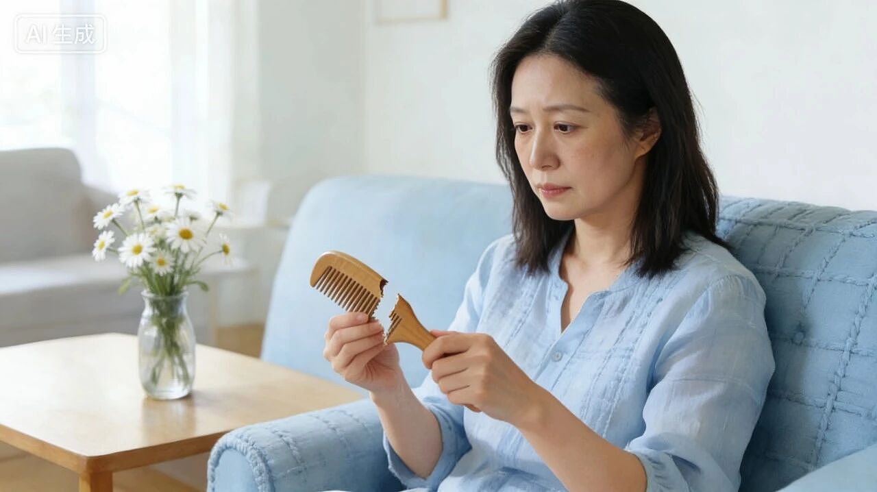 【情感】丈夫绝情离开那天定情木梳断了,她剪了长发独自带女儿,如今惊艳所有人(组图) - 1