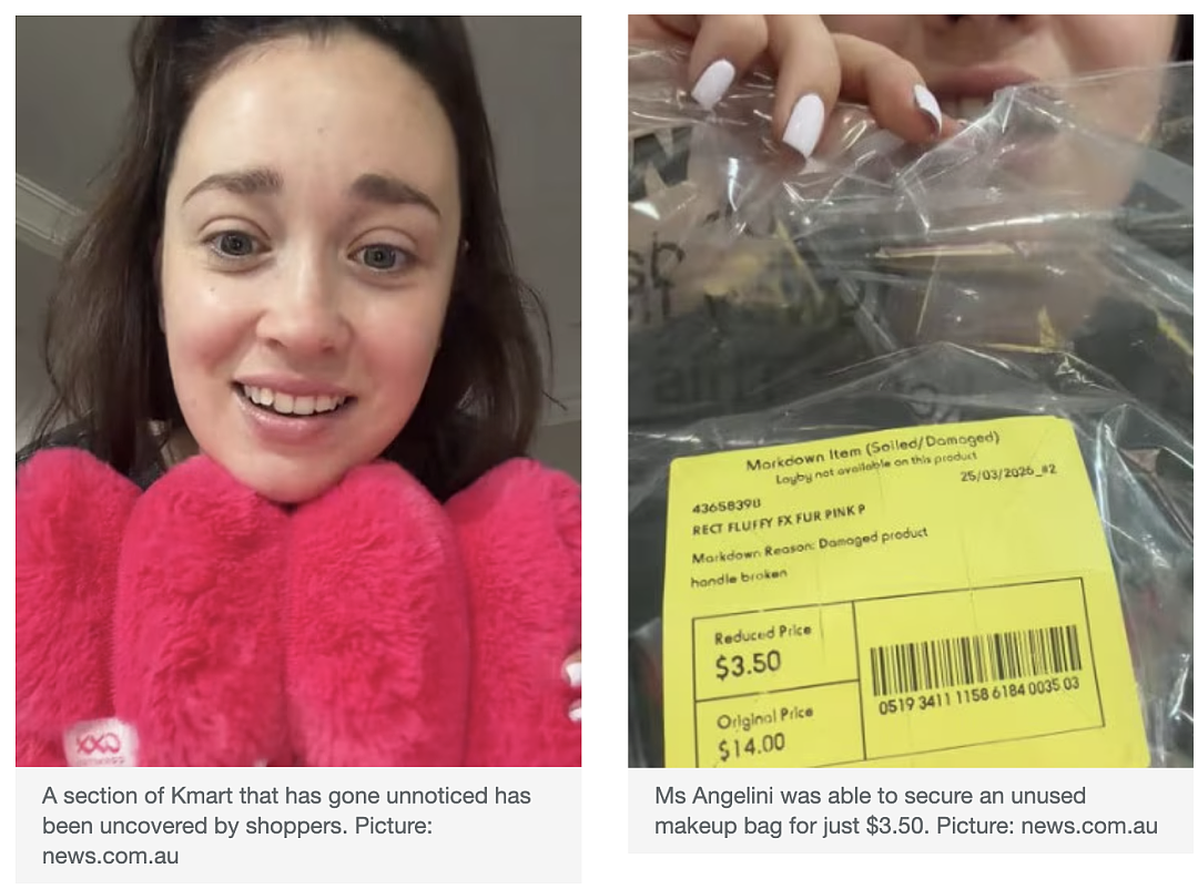 别告诉别人!Kmart员工才知道的“清仓区”被曝光,澳洲妈妈疯狂捡漏(组图) - 3